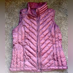 32 Degree pink puffy vest - large